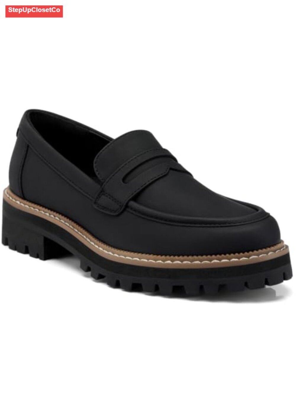 Platform Chunky Loafers Slip On Business Casual Comfort Shoes